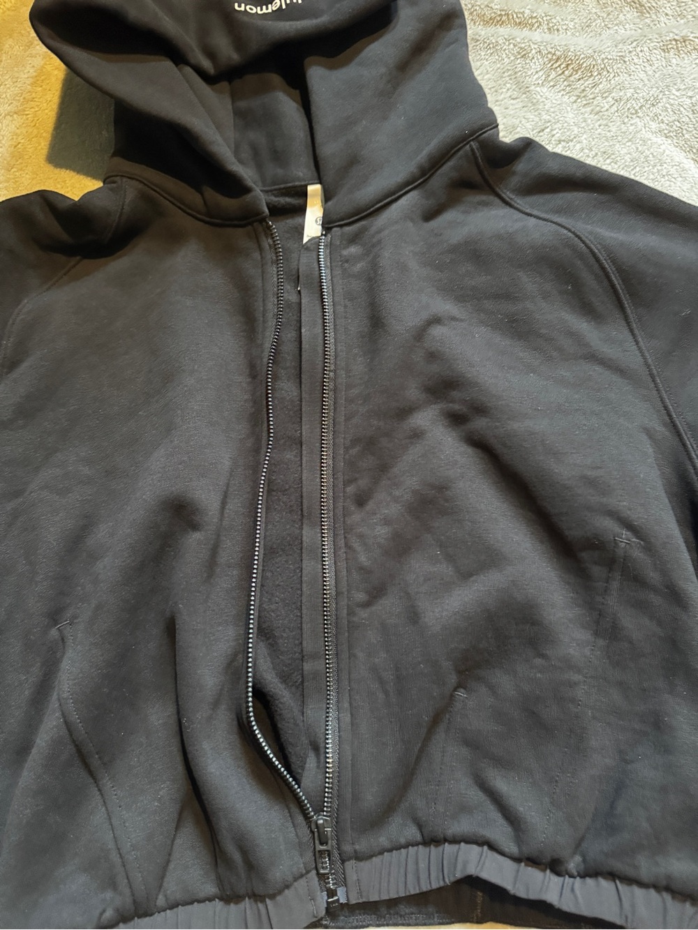 lululemon athletica Black Full-Zip Hoodie - Picture 5 of 8